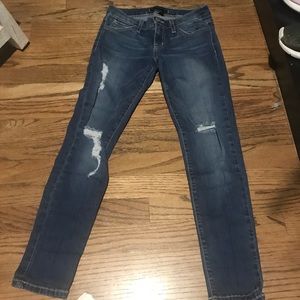 FLIYING MONKEY RIPPED JEANS